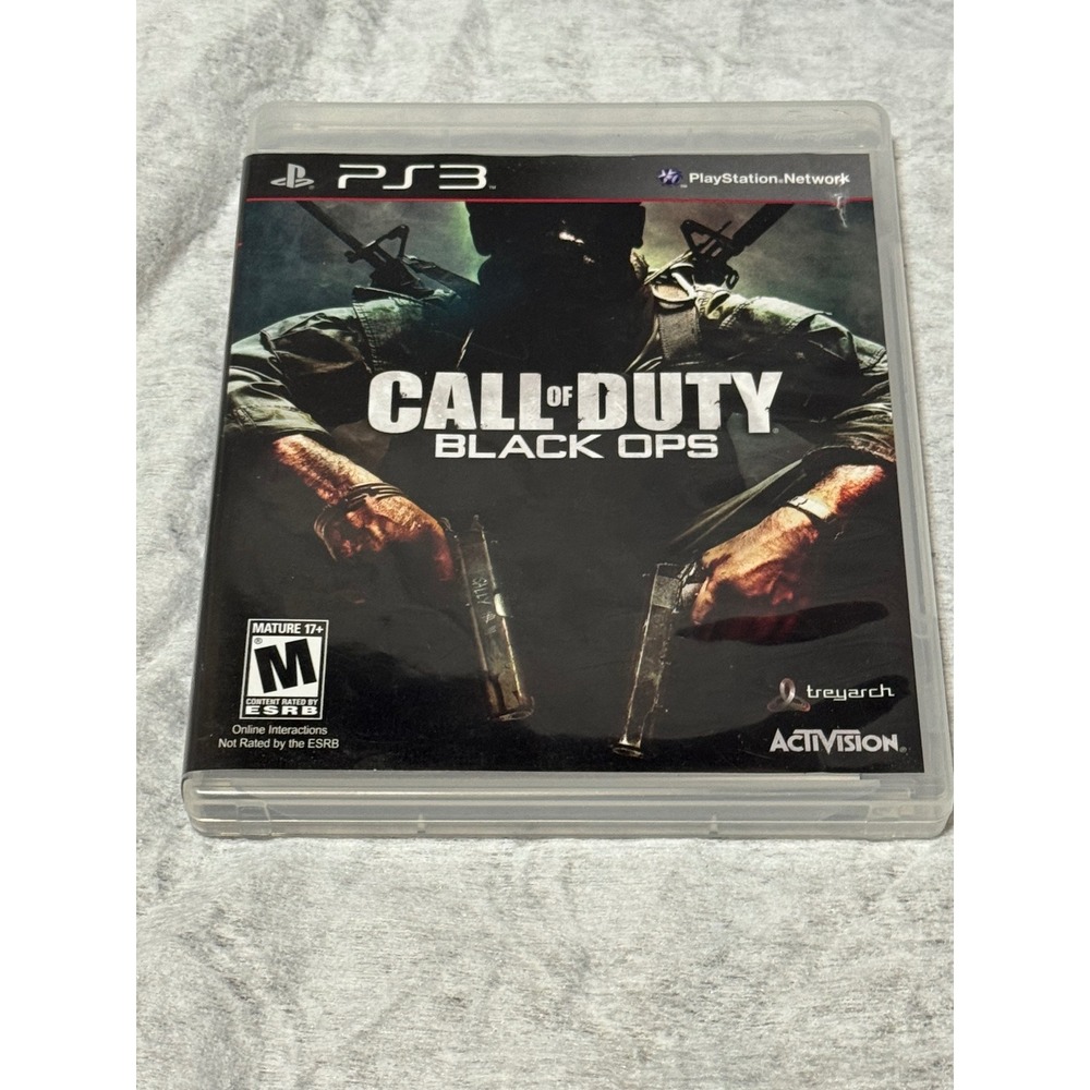 Call of Duty Black Ops Sony PlayStation 3 PS3 Game Complete with Manual